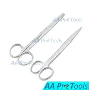 2Pcs Dressing Scissors Medical 5.5" (1 Sharp 1 Blunt ) Stainless Steel Polish