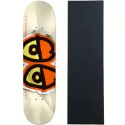 Krooked Skateboard Deck Basalt DBX Eyes 8.5" x 32.18" with Grip