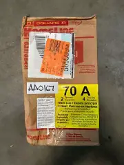 Schneider Electric HOM24L70SCP 120/240V 70A Circuit Breaker Load Center