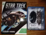 Star Trek Eaglemoss - Malon Export Vessel #45 with Magazine