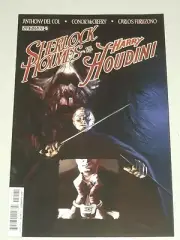 SHERLOCK HOLMES VS. HARRY HOUDINI #5 VARIANT DYNAMITE COMICS 2015 NM (9.4)