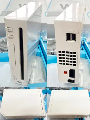 任天堂 Nintendo Wii 主機 （台灣博優公司貨，無改機）、手把組（動感強化版）*2、遊戲*8、Wii Fit 健身踏板*1