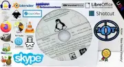 WINDOWS / MAC / LINUX PC ESSENSIALS DVD - BURN , COPY , EDIT , OFFICE, YOUTUBE