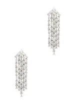 Kate Spade New York Showtime Silver-plated Drop Earrings ONE SIZE