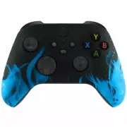Blue Fire Xbox One Series S|X Custom UN-MODDED Controller Unique Design