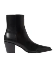 Jimmy Choo Pointed-Toe Ankle Boots 36,39.5,40.5,40,36.5 Black