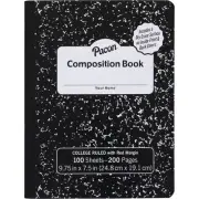 Pacon Marble Hard Cover College Rule Composition Book (pmmk37106de)
