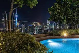 武吉免登的1臥室公寓 - 538平方公尺/1間專用衛浴NEW Bukit Bintang KL/ Infinity Pool/ Sky Jacuzzi