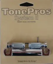 T1ZA-C TonePros, Metric Aluminum Tailpiece – Chrome