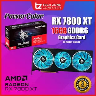 Powercolor Hellhound AMD Radeon RX 7800 XT 16GB GDDR6 RDNA 3