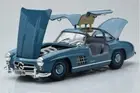 Minichamps 1/18 1954 Mercedes-Benz 300SL Gullwing, Blue, 1 of 336, # 180039007