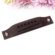 6 Strings Guitar Parts Replacement Set Tailpiece Bridge Acoustic