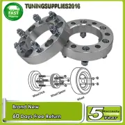 2PCS Wheel Spacers Fit Nissan 4WD 6Stud 75mm 6x139.7 M12x1.25 AUS CUBAUTO (for: Nissan)