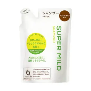 資生堂 SHISEIDO SUPER MILD 草本青香 洗髮乳 補充包 400ml