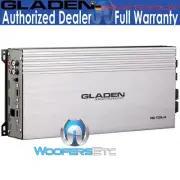 GLADEN RC105C4 4-CHANNEL 600W RMS CLASS AB COMPONENT SPEAKERS CAR AMPLIFIER NEW