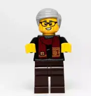 LEGO Minifigure Grandfather, Chinese New Year 80108 (hol264)
