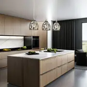Ordito Glass Pendant Light Ellipse Available in 3 Colours