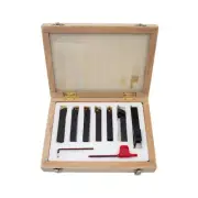 7pcs/Set 8mmx8mm CNC Indexable Turning Tools SIEG Lathe Cutting Tools S/N:10200