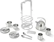 Melissa and Doug - Stainless Steel Tea Set