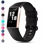 Silicone Watch Band Replacement Bracelet Wrist Strap For Fitbit Charge 4 US
