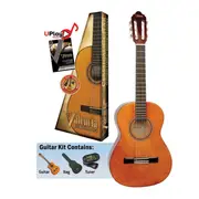 Valencia VC104K 100 Series 4/4 Nylon String Classical Acoustic Guitar Kit