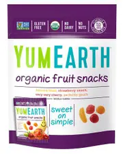 Yum Earth Organic Vegan Fruit Snack Packs 99g
