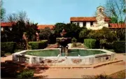 Vintage Postcard Chrome Mission San Juan Capistrano Cloister California CA