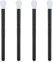 Urtlia 4Pcs Extension Eyelash Shampoo Brushes Cleansing， Fluffy Lash Eye Shadow Wash Makeup Brush Set