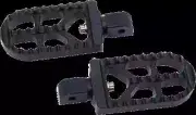 Joker Adj Serrated Passenger Footpegs Pair Long Blk Heritage Classic S 114 18-22