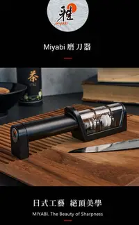 在飛比找Yahoo!奇摩拍賣優惠-ZWILLING 德國雙人 Miyabi磨刀器