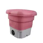 Portable Mini Washing Machine Folding Underwear Socks Washer For Student Dorm.