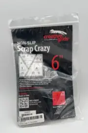 Creative Grids Quilt Cutting Template Non-Slip Scrap Crazy 6" CGRMT6 NIP