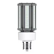 RAB LED Corn Cob 5040LM 36W =150W MH, Color Select, 277/480 High Volt Mogul Base