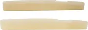 Musiclily Pro 71.12mm Compensated Acoustic Guitar Unbleached Bone Saddle for 6-String Taylor Style (Set of 2)