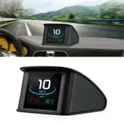 HUD OBD2 Gauge Head Up Car Digital Display Speedometer Temp RPM Speed Alarm (for: Peugeot)