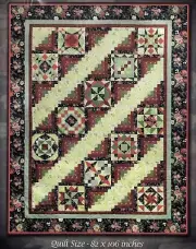 Vintage Quilt Ramblin' Rose Meets Jamestown STORES ONLY Pattern Rare 12 blocks