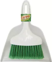 Small Mini Whisk Broom and Dust Pan Set Ergonomic Handle Kids Heavy Duty Durable