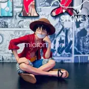 IU Studio One Piece Monkey D Luffy Resin Statue In Stock Smile Luffy H13cm