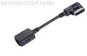 BLUETOOTH MERCEDES BENZ MUSIC INTERFACE AUX ADAPTER MEDIA-IN CABLE AMI MMI MDI