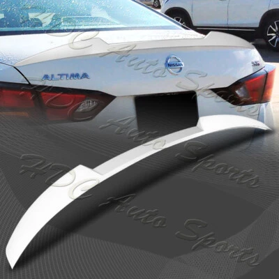 For 2019-2025 Nissan Altima W-Power Pearl White V-Style Trunk Lid Spoiler Wing (for: Nissan)