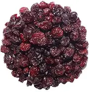 Sorich Organics Naturally Dried Cranberries - Unsulphured, Unsweetened and Naturally Dehydrated Fruit - 400 Gm