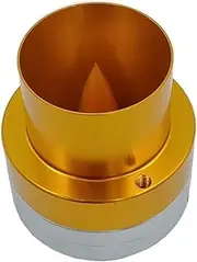 2 Inch 58mm 120W 4 Ohm Golden/Black Aluminum Horn Tweeter Speaker Car Audio HiFi System KTV Box Treble Parts(Gold Tweeter)