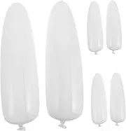 WEKADRIN 3 Pairs Inflatable Boot Brace Long Boot Support Accessory Inflatable Boot Shaper Boots Stays Shapers Tall Inflatable Boot Support Boot Stuffers Boots Holder Boot Keeper White Pvc