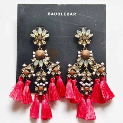 Baublebar Bohemian Chandelier Statement Earrings Retro Women Vacation Jewelry
