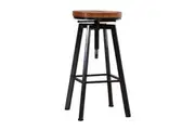 Levede Vintage Industrial Bar Stool Wooden