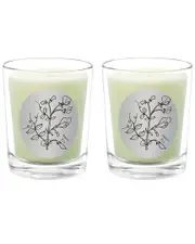 Qualitas Candles Sweet Pea Two Scented Beeswax Candle Set