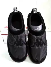 Kappa Auth Mule 3 Triple Black Slip-on Slipper Sandal Comfy Men's US Size 7 NIB