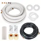 NEW Install Kit Fit For Mini Split Heat Pump Systems 1/4Inch- 1/2 Inch Dia.50 FT