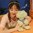 Cure 36CM Smiling Frog Plush Toy Adorable Children Birthday Gifts Adult