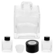3 Pcs Stick Diffuser Bottle Decorative Diffuser Bottle Glass Diffuser Jar